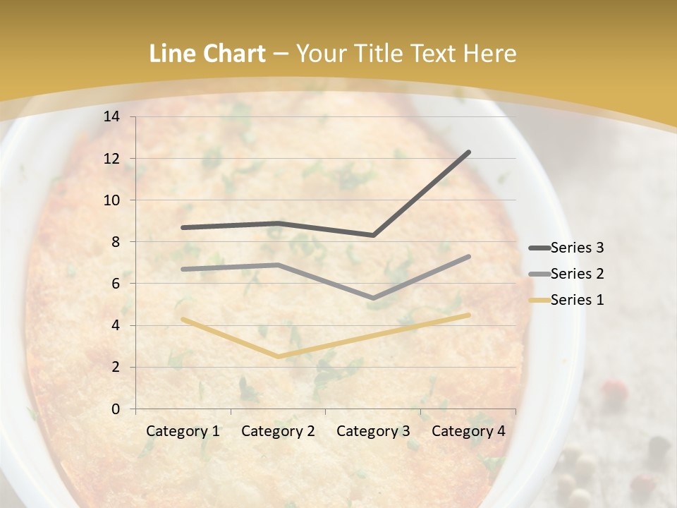 A Dish Of Food On A Table With Tomatoes And Parsley PowerPoint Template