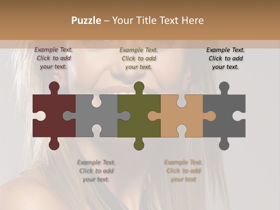 Studio Pension Posing PowerPoint Template