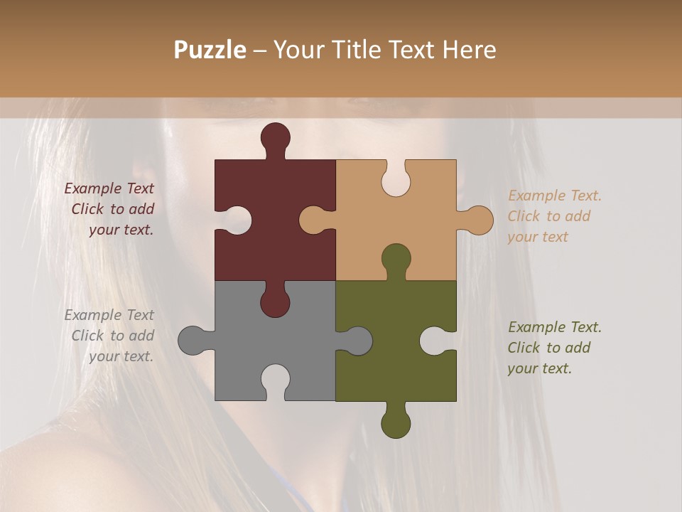 Studio Pension Posing PowerPoint Template