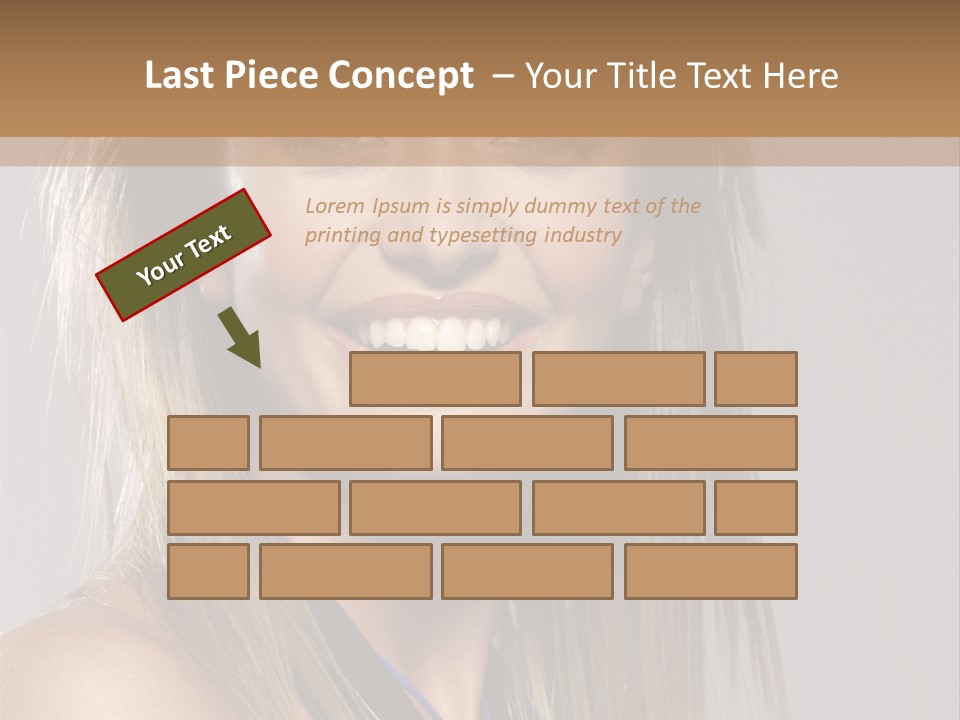 Studio Pension Posing PowerPoint Template
