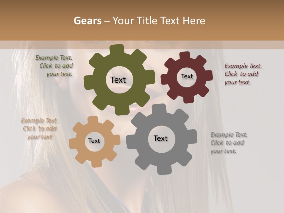 Studio Pension Posing PowerPoint Template