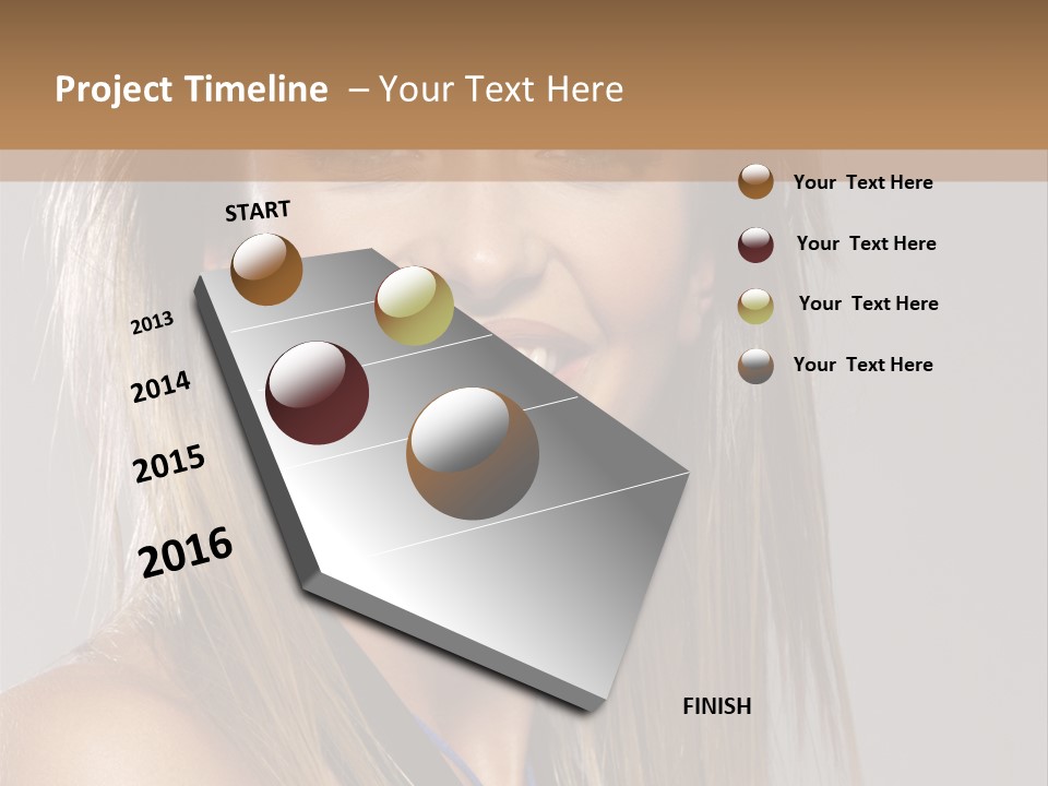 Studio Pension Posing PowerPoint Template