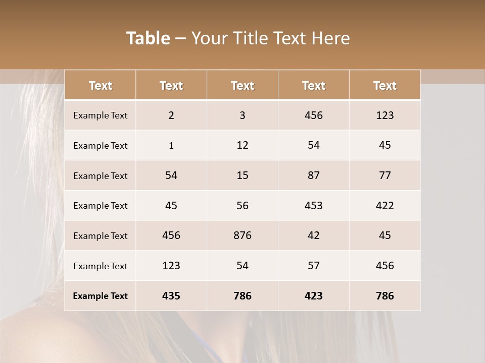 Studio Pension Posing PowerPoint Template