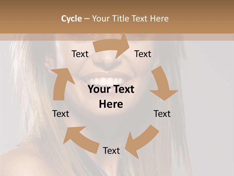 Studio Pension Posing PowerPoint Template
