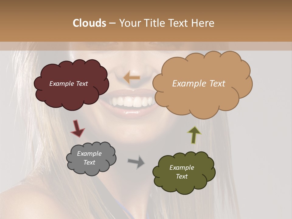 Studio Pension Posing PowerPoint Template