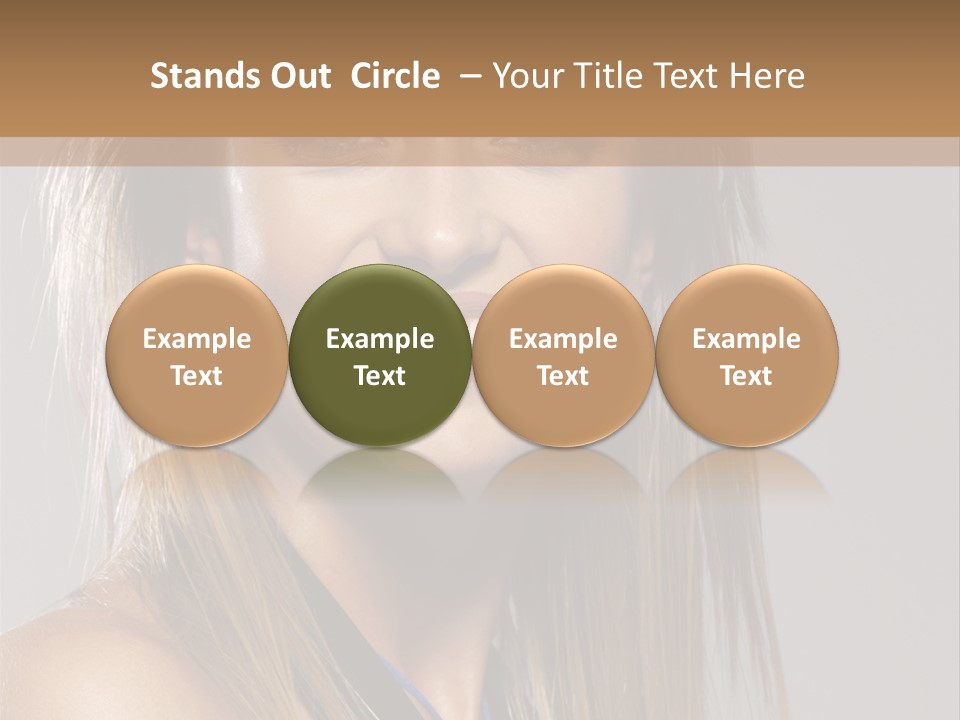 Studio Pension Posing PowerPoint Template