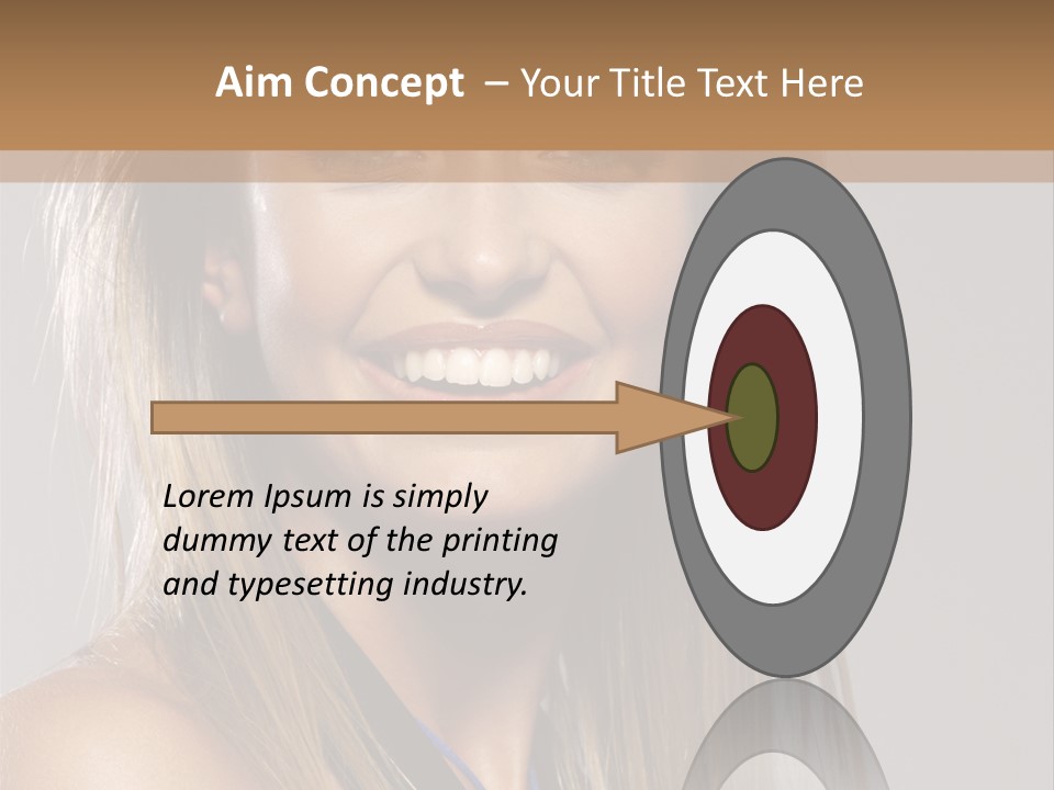 Studio Pension Posing PowerPoint Template