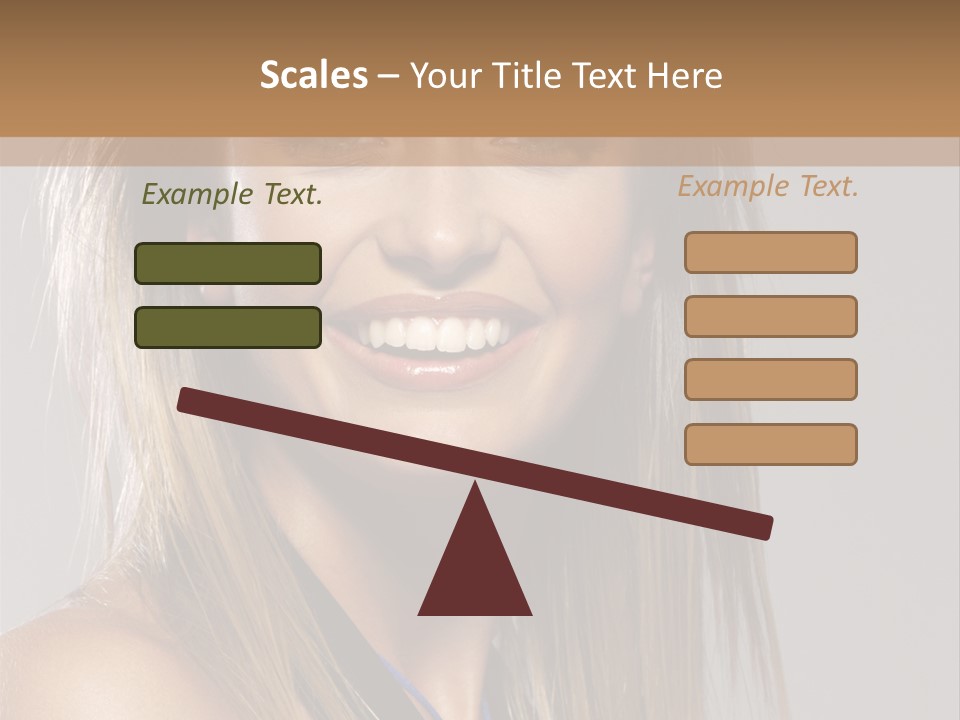 Studio Pension Posing PowerPoint Template