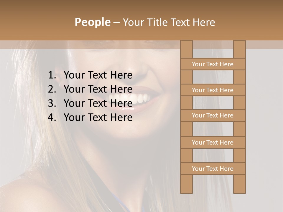 Studio Pension Posing PowerPoint Template