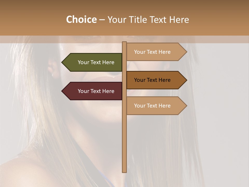 Studio Pension Posing PowerPoint Template