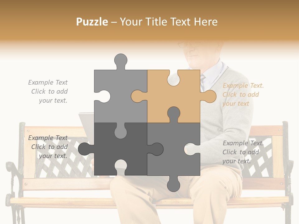 Studio Pension Posing PowerPoint Template