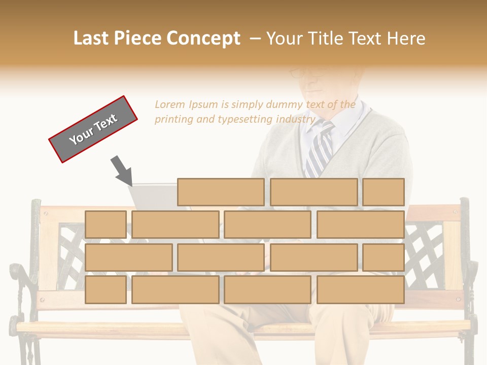 Studio Pension Posing PowerPoint Template