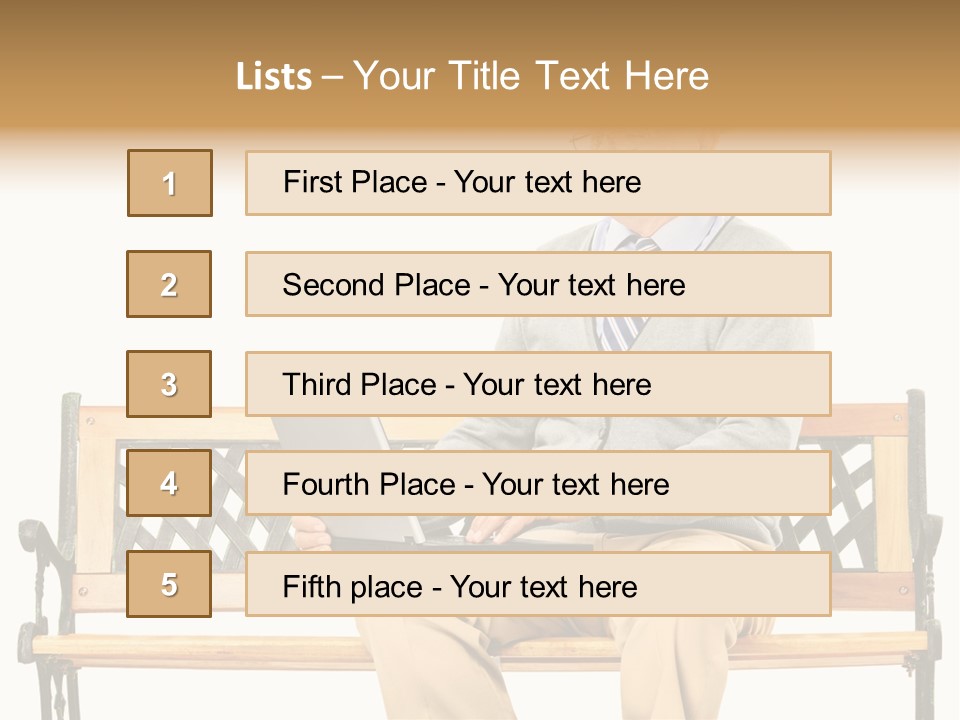 Studio Pension Posing PowerPoint Template