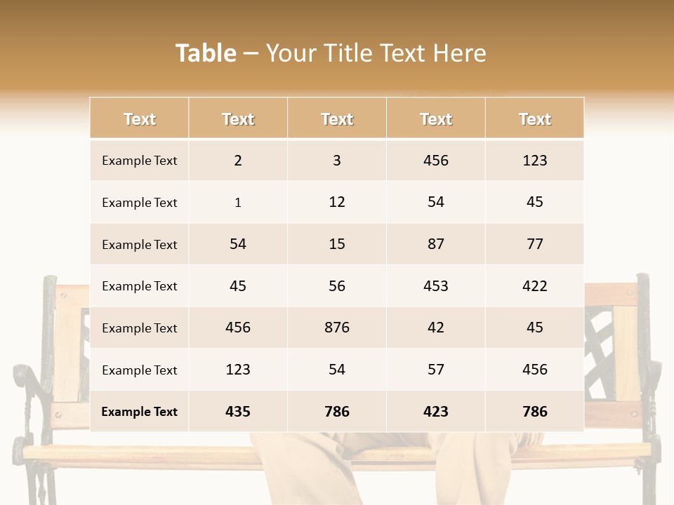 Studio Pension Posing PowerPoint Template