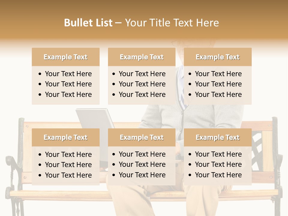 Studio Pension Posing PowerPoint Template