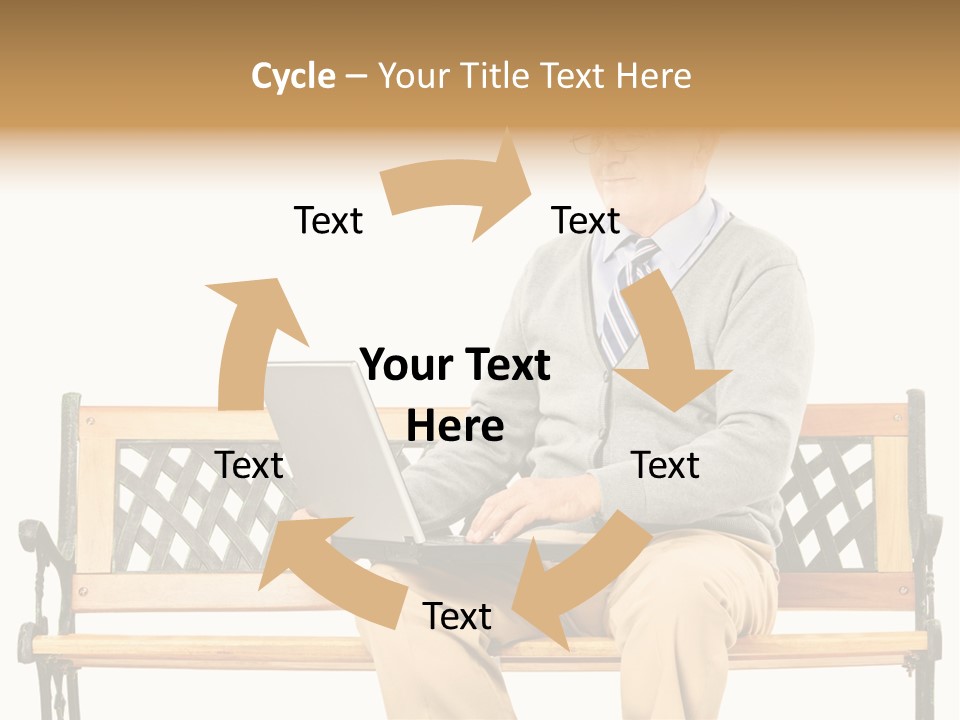 Studio Pension Posing PowerPoint Template