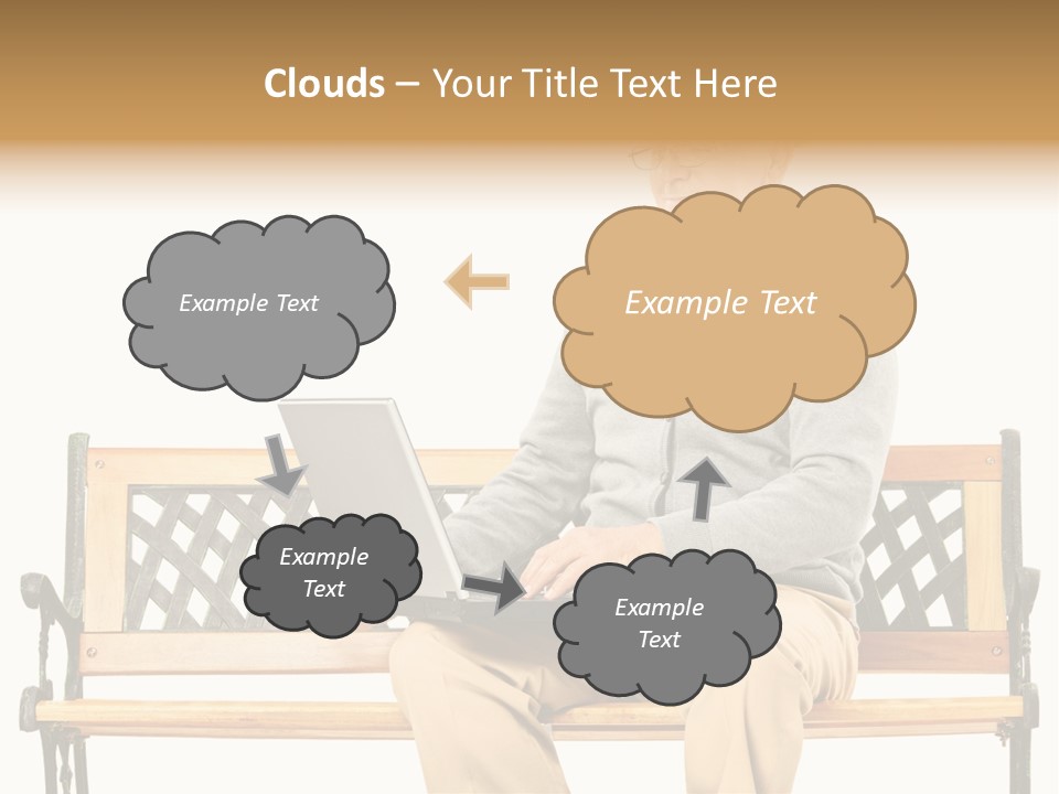 Studio Pension Posing PowerPoint Template