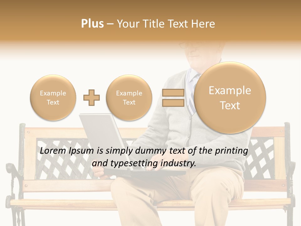 Studio Pension Posing PowerPoint Template