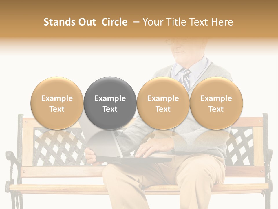 Studio Pension Posing PowerPoint Template