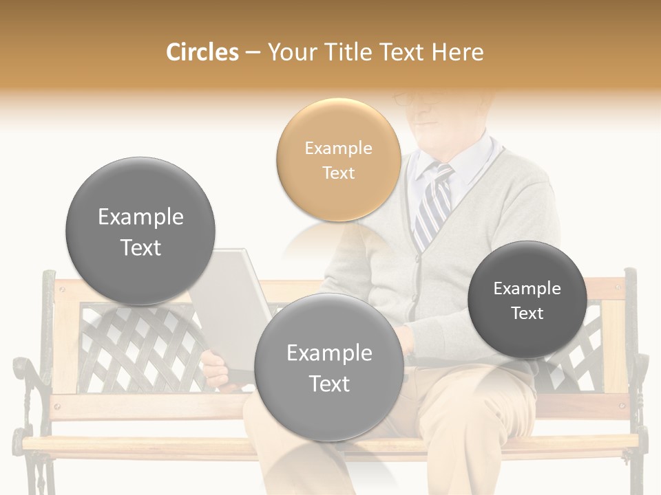 Studio Pension Posing PowerPoint Template