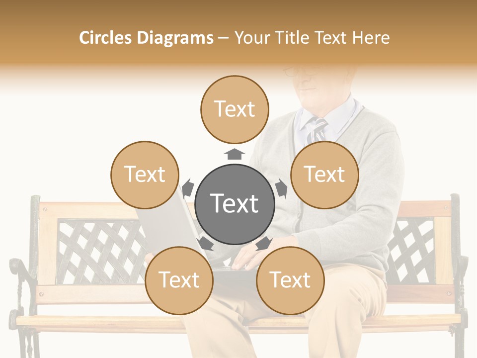 Studio Pension Posing PowerPoint Template