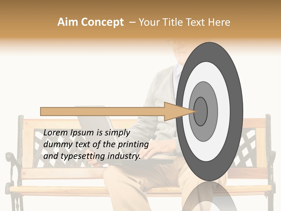 Studio Pension Posing PowerPoint Template