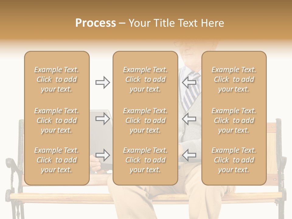 Studio Pension Posing PowerPoint Template