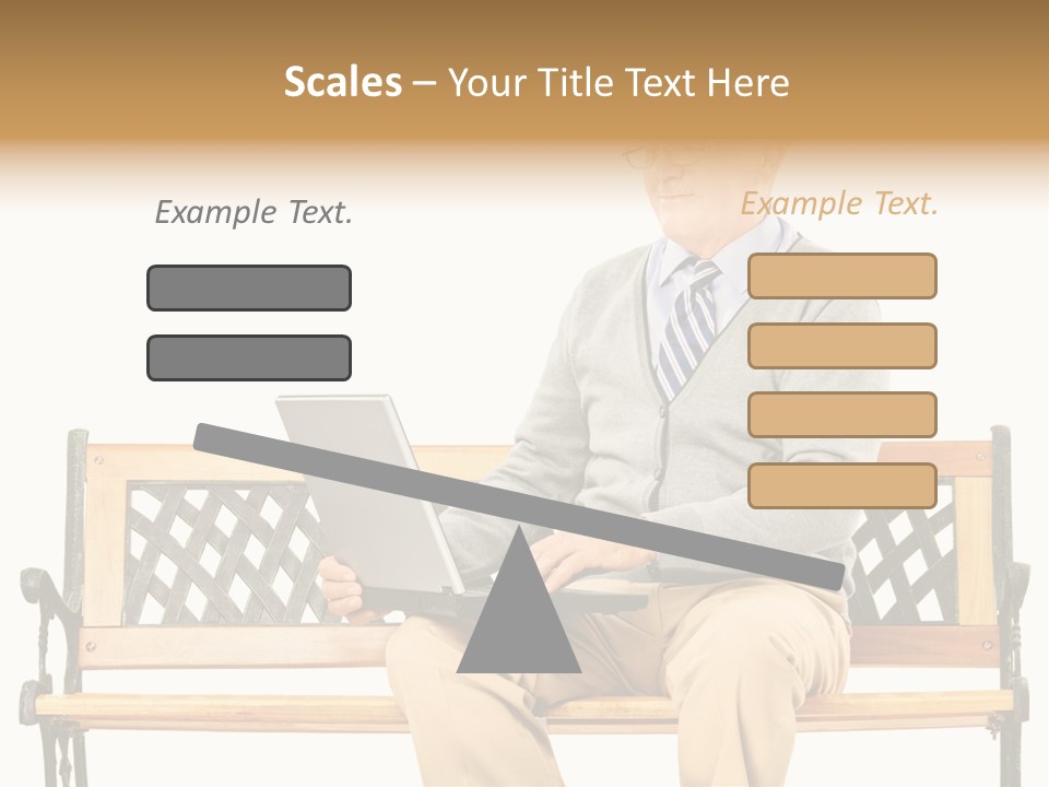 Studio Pension Posing PowerPoint Template