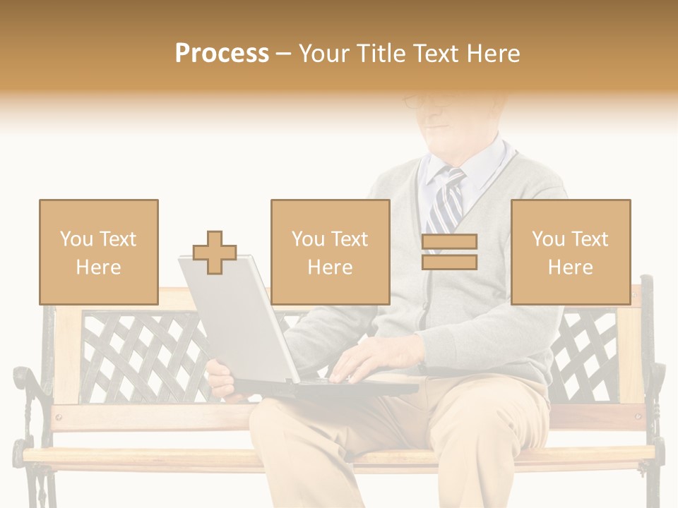 Studio Pension Posing PowerPoint Template