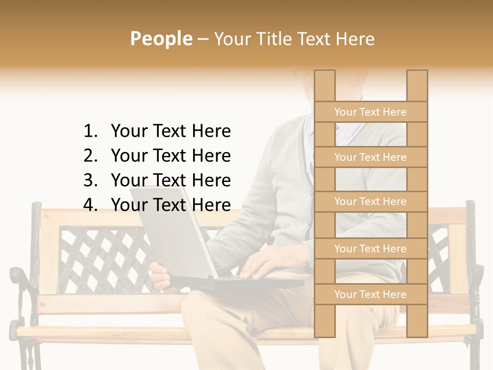 Studio Pension Posing PowerPoint Template
