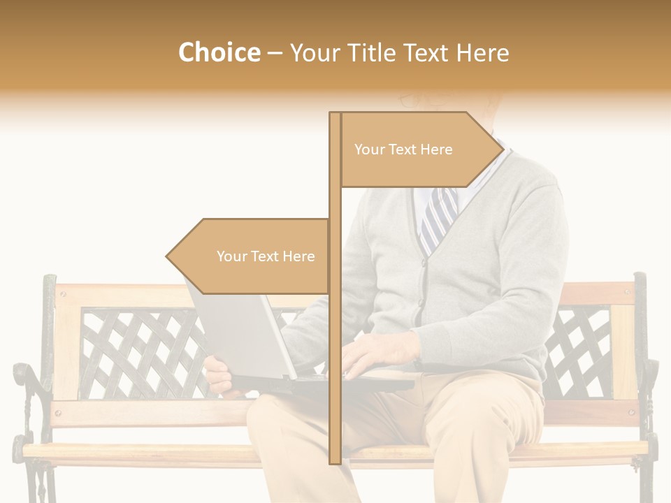 Studio Pension Posing PowerPoint Template