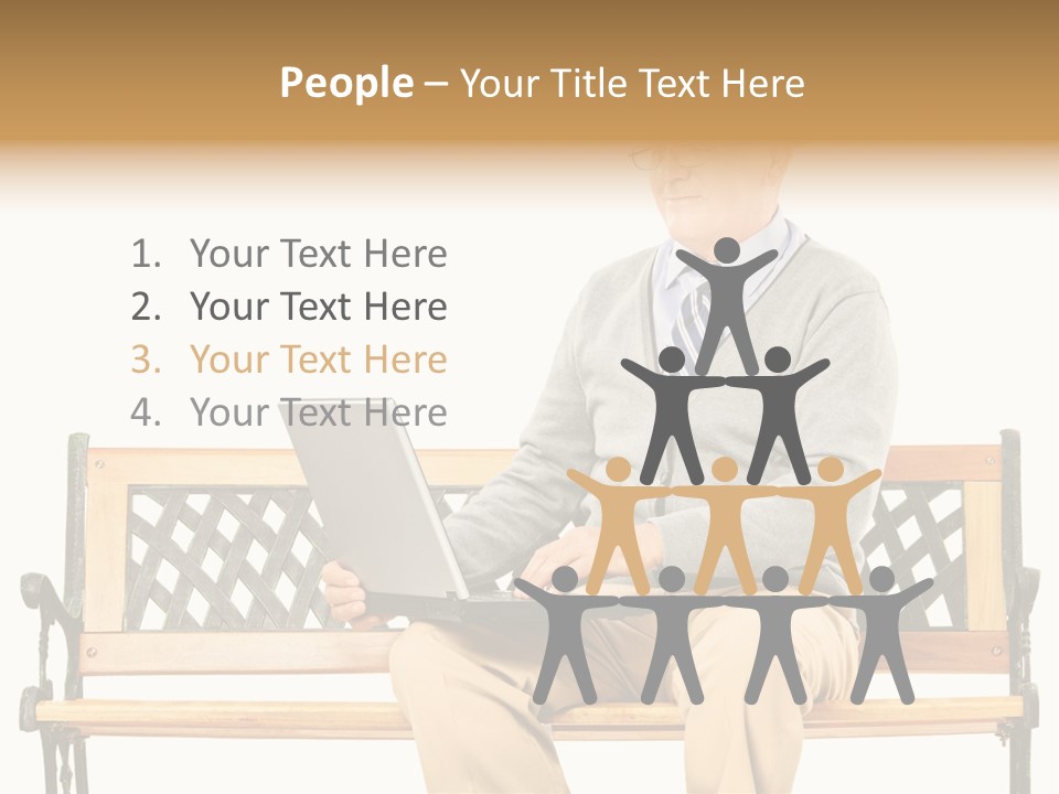 Studio Pension Posing PowerPoint Template