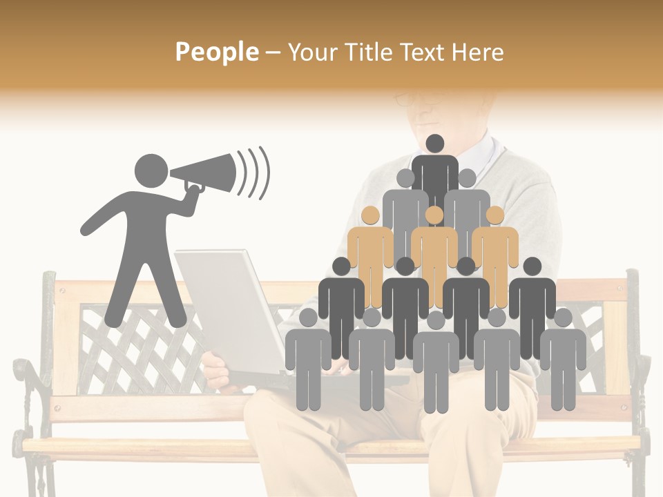 Studio Pension Posing PowerPoint Template