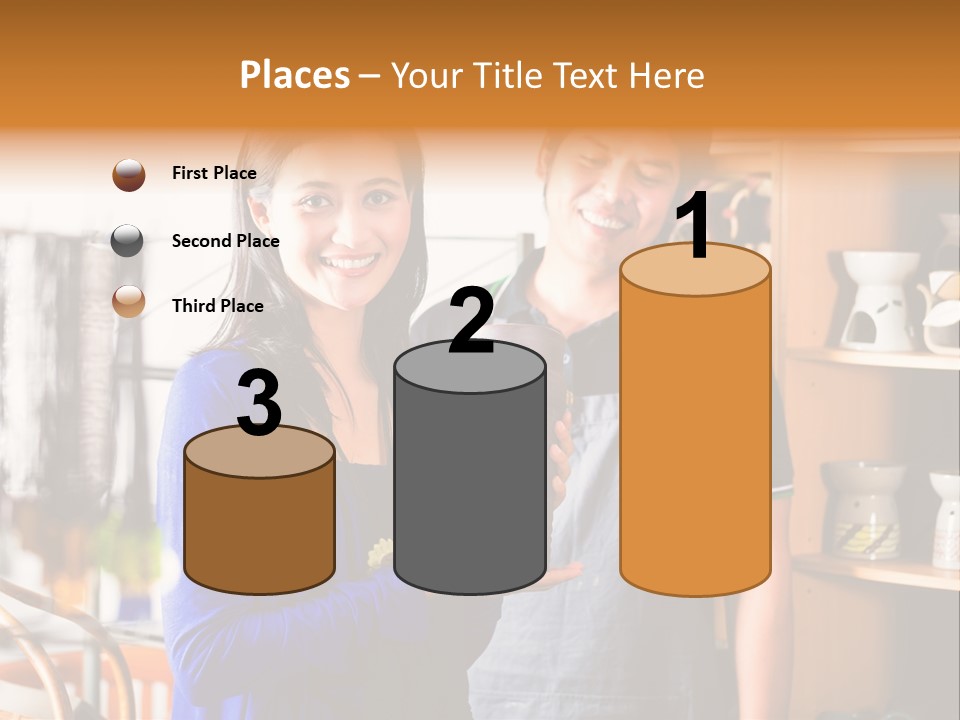 Vase Gift Seller PowerPoint Template