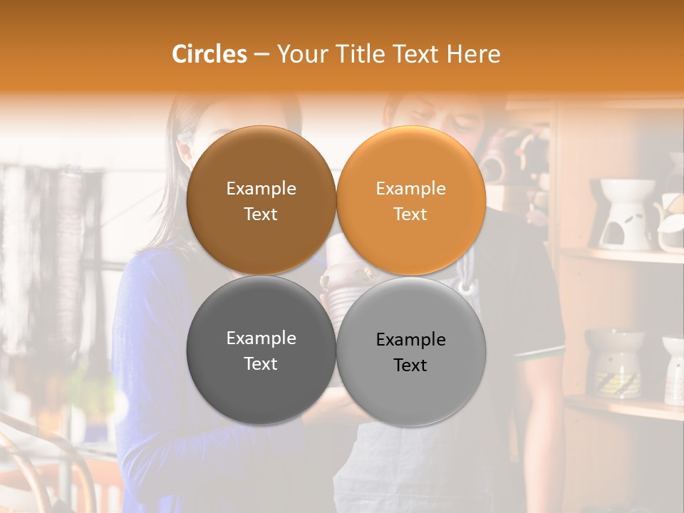 Vase Gift Seller PowerPoint Template