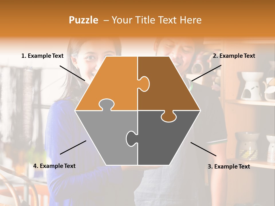 Vase Gift Seller PowerPoint Template