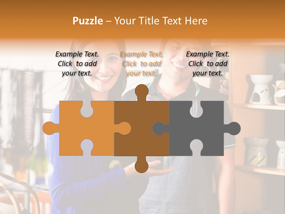 Vase Gift Seller PowerPoint Template