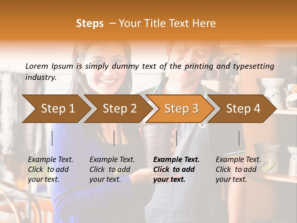 Vase Gift Seller PowerPoint Template