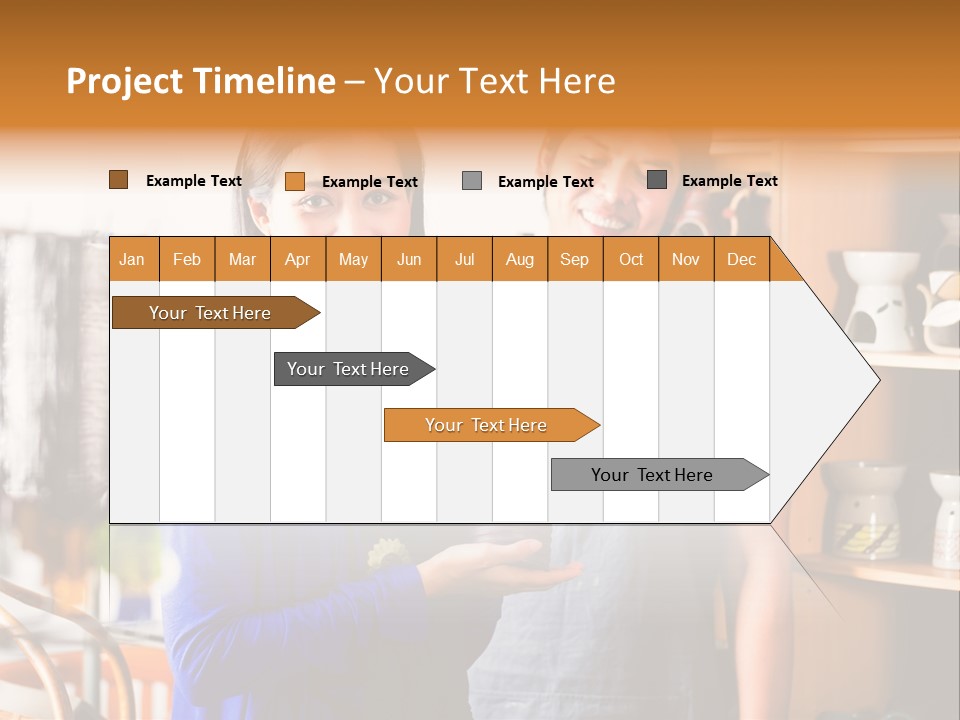 Vase Gift Seller PowerPoint Template