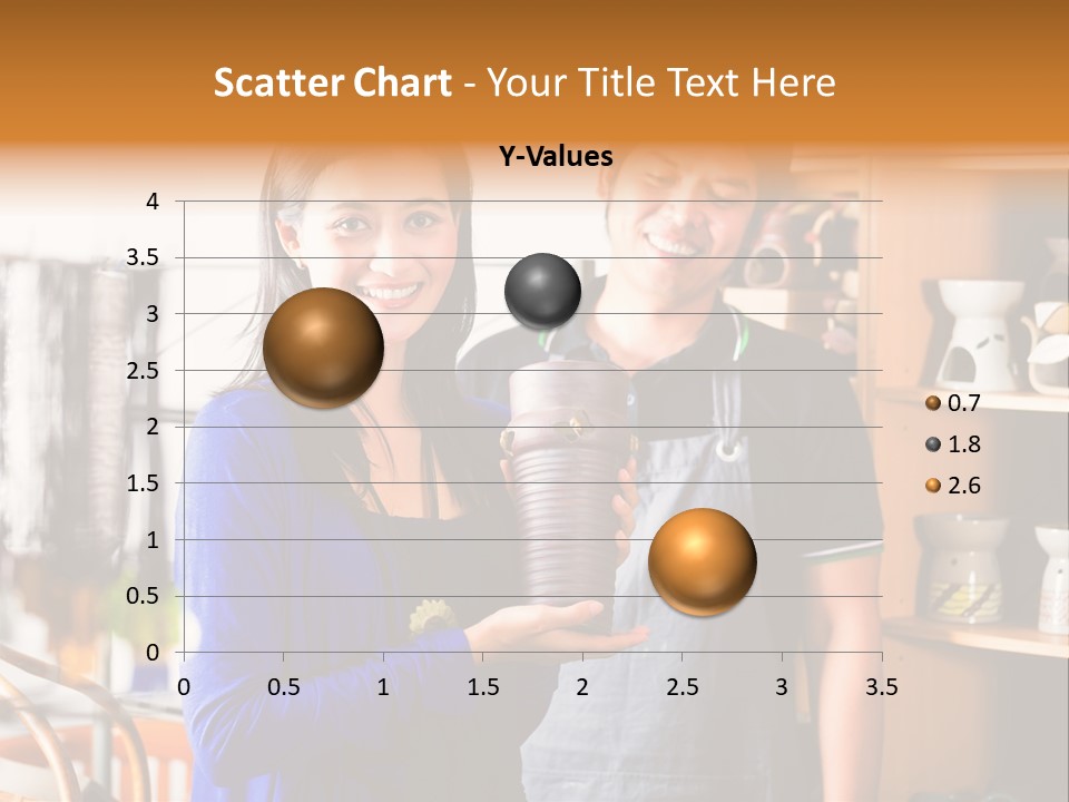 Vase Gift Seller PowerPoint Template