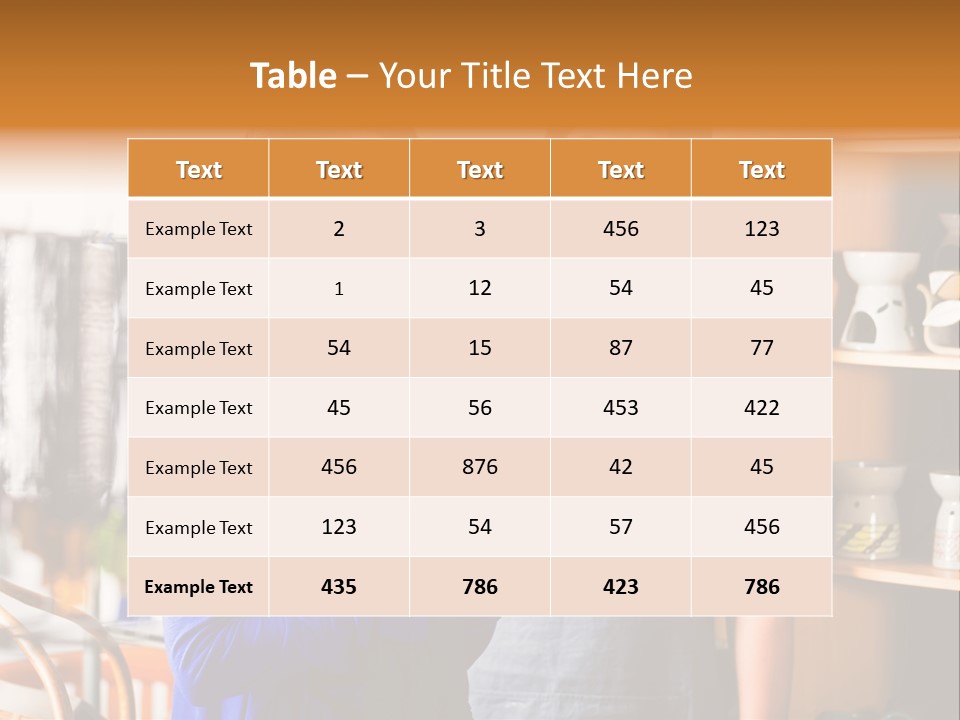 Vase Gift Seller PowerPoint Template