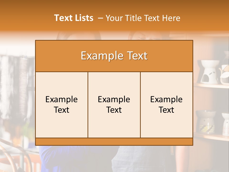 Vase Gift Seller PowerPoint Template