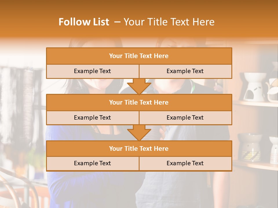 Vase Gift Seller PowerPoint Template
