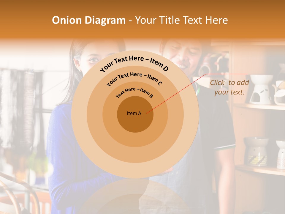 Vase Gift Seller PowerPoint Template