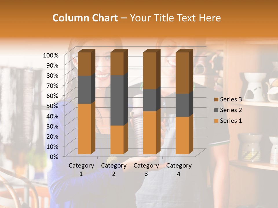Vase Gift Seller PowerPoint Template