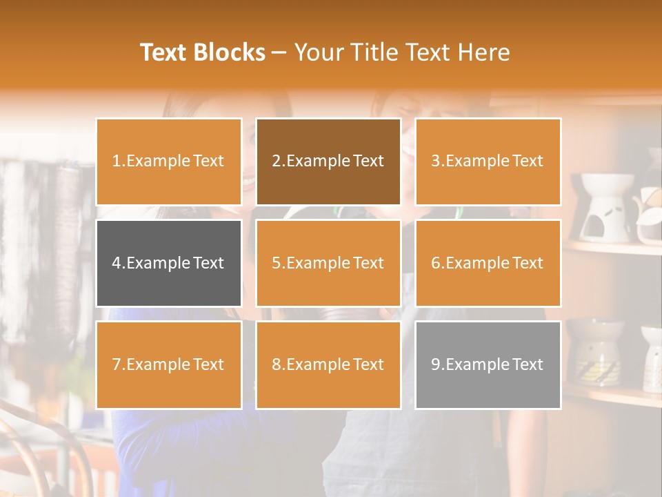 Vase Gift Seller PowerPoint Template