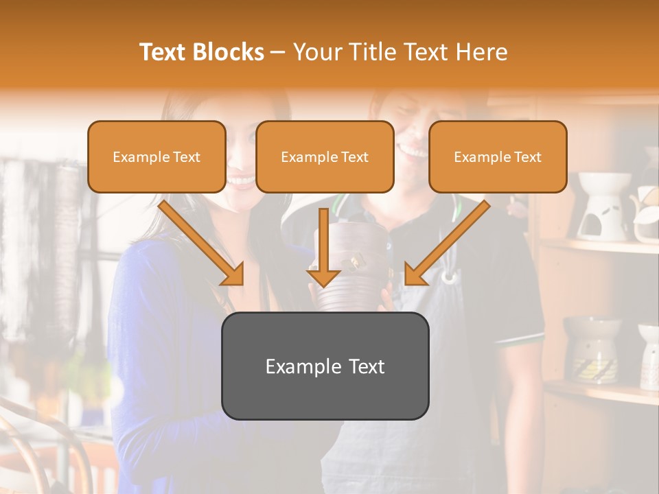 Vase Gift Seller PowerPoint Template