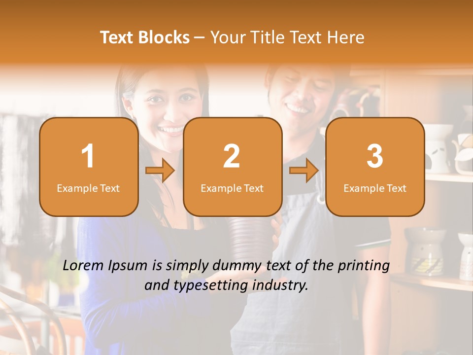 Vase Gift Seller PowerPoint Template