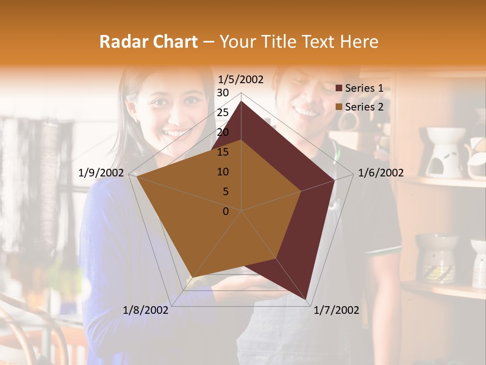 Vase Gift Seller PowerPoint Template