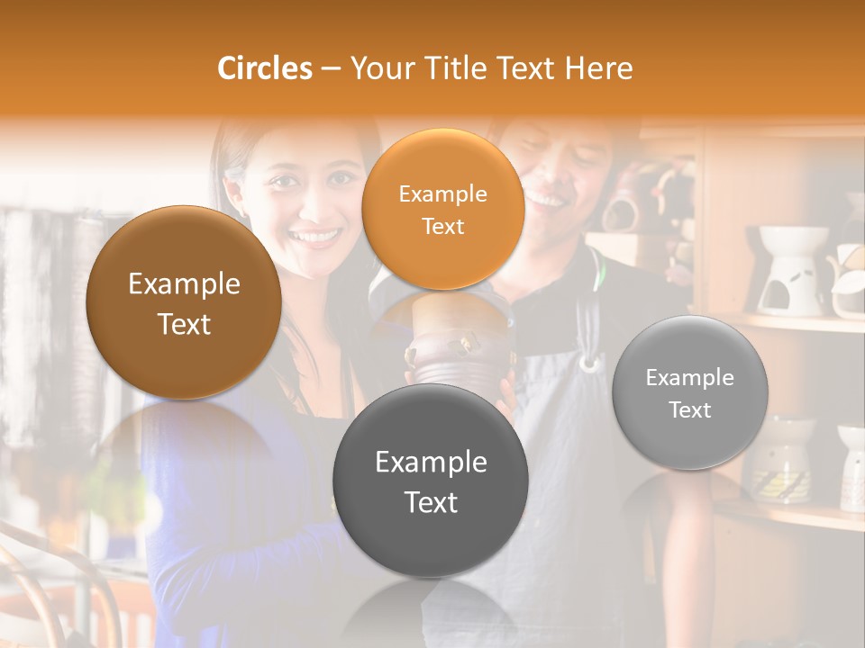 Vase Gift Seller PowerPoint Template